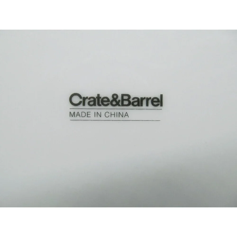 Crate And Barrel Snack 6.5